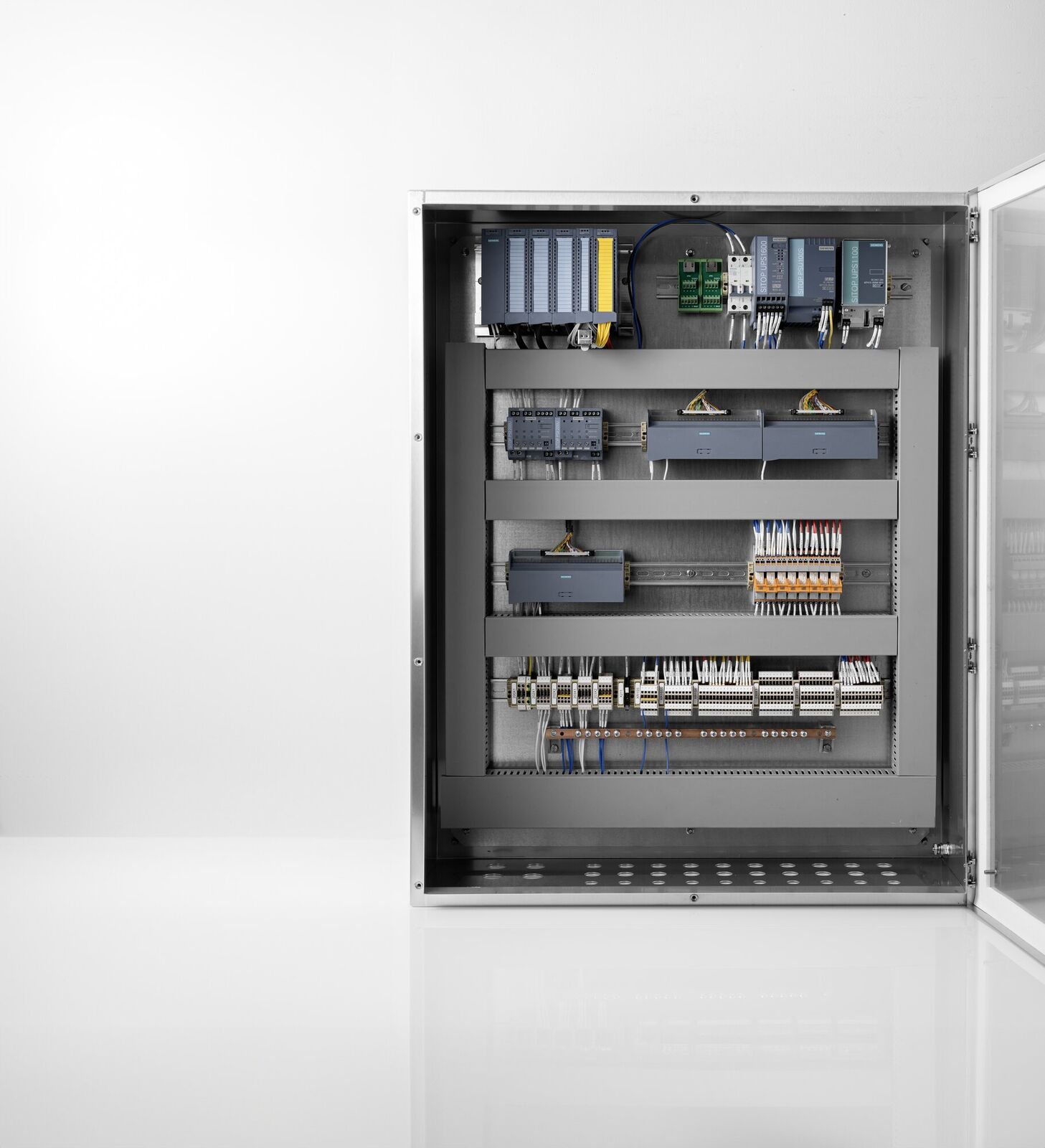 Wired panel interior